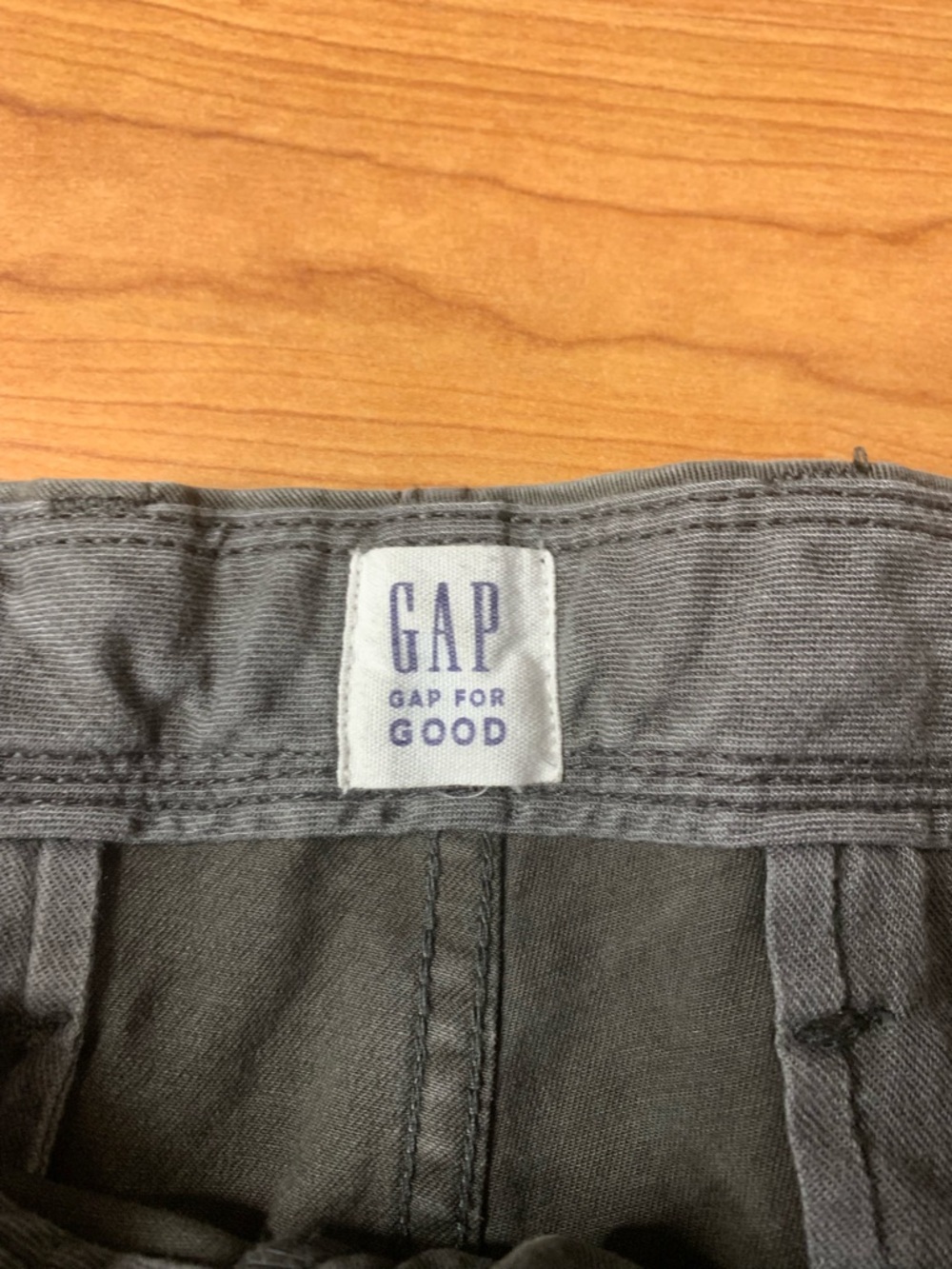 GAP Men’s Modern Slim Chinos - Grey - 34x32 - GapFlex Stretch - Picture 3 of 9